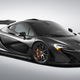 Illustration for article titled This Stealth Grey And Orange Bespoke McLaren P1 Is A Symphony Of Evil
